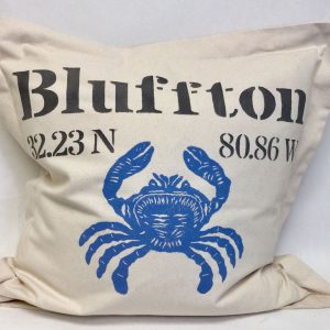 Large Crab Coordinates on Heavy Cotton Canvas