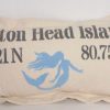 Mermaid Coordinates on Heavy Cotton Canvas