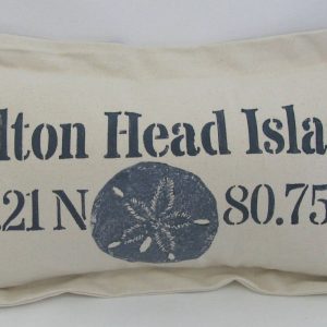 Sand Dollar Coordinates on Heavy Cotton Canvas