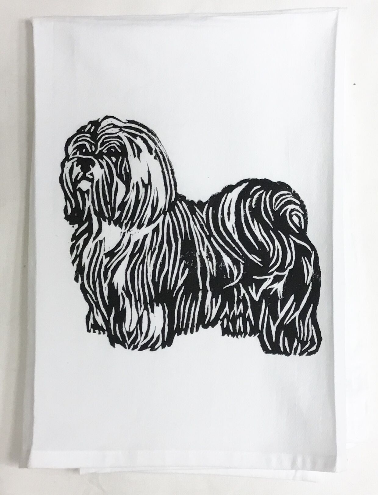 shih tzu towel