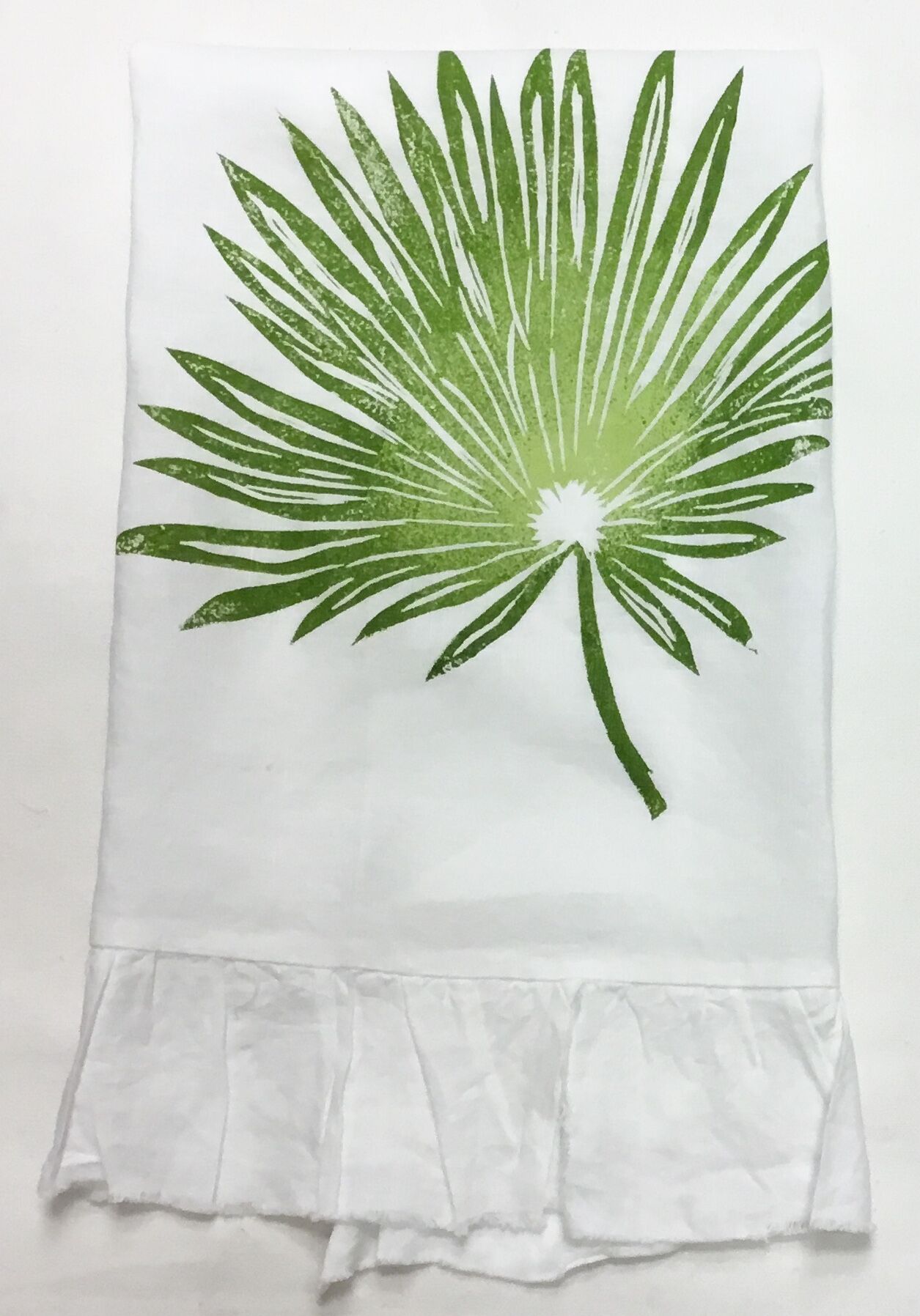 Palm frond ruffle