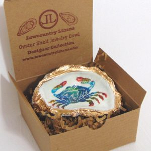 Alternative view of Crab Oyster Shell Jewelry Bowl