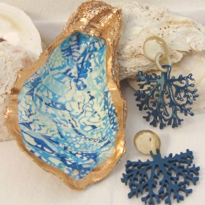 Alternative view of Dream Oyster Shell Jewelry Bowl