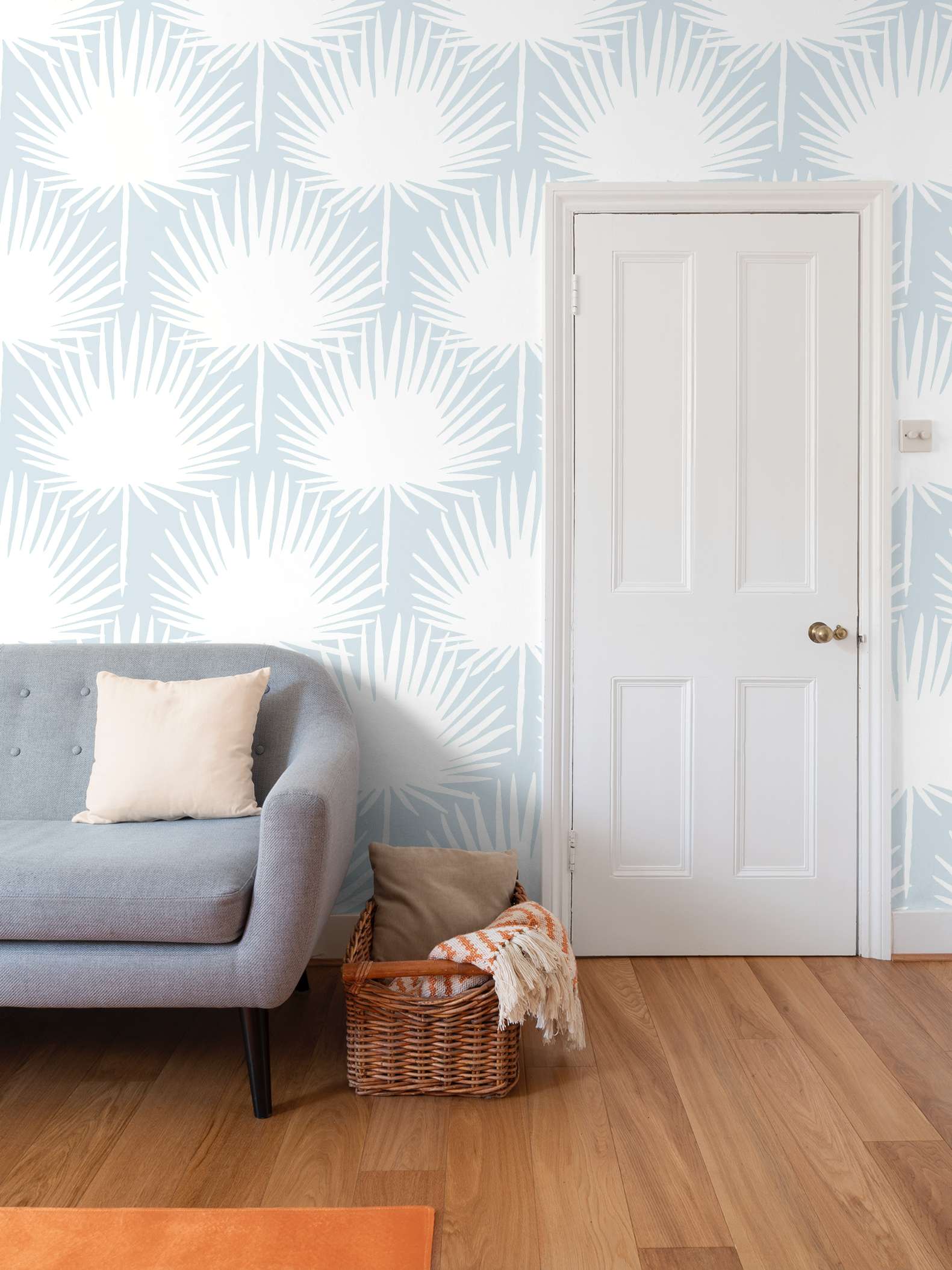 PALM FROND REVERSE CLOUD LG