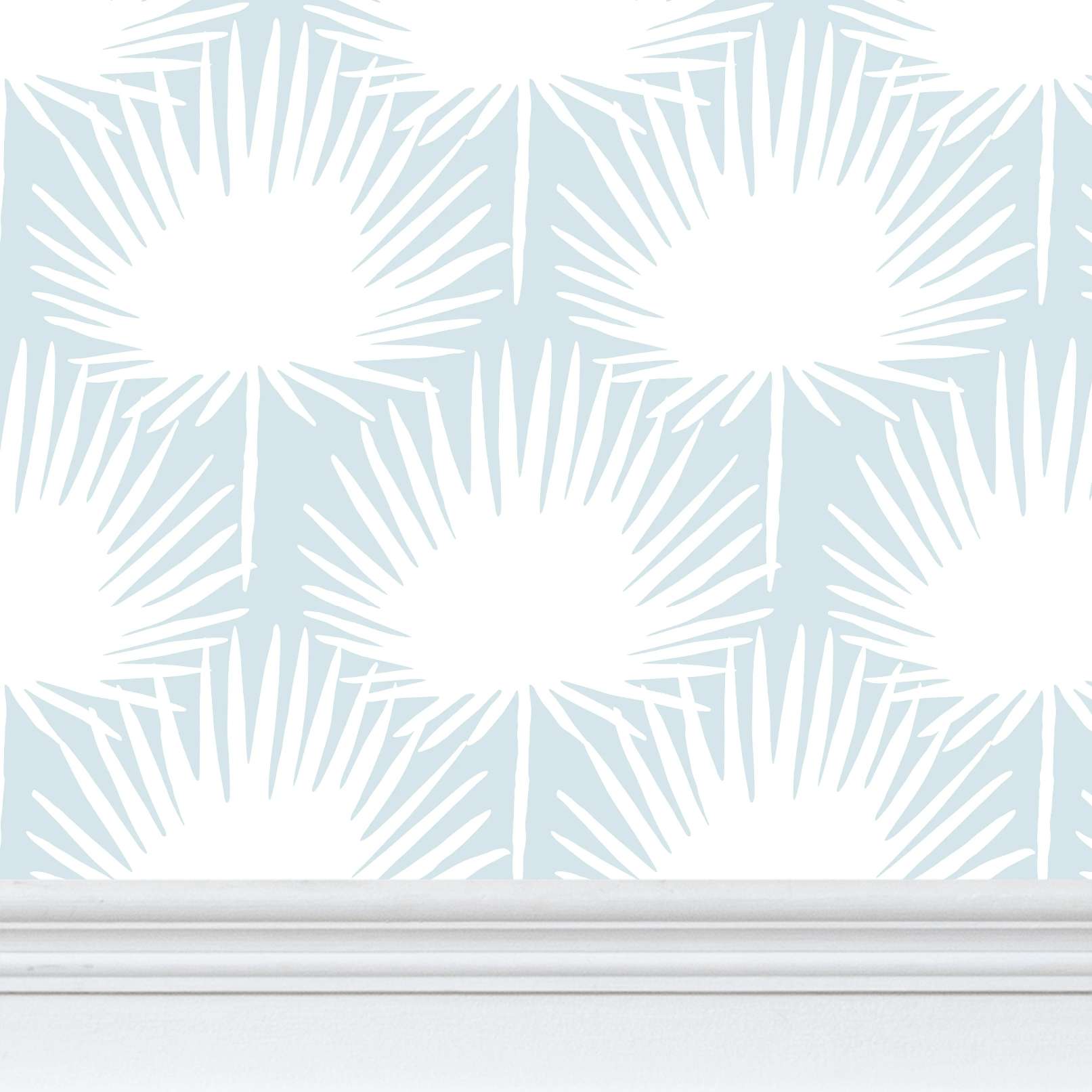 PALM FROND REVERSE CLOUD SM