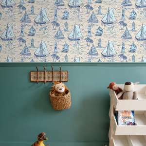 Alternative view of Sailboat Toile