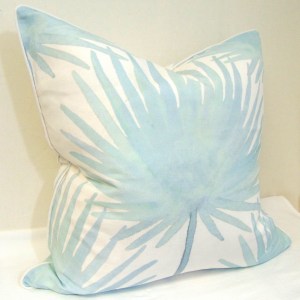 Alternative view of Limited Edition Palm Frond Pillow Cover With Welt