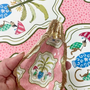 Alternative view of Watercolor Monkeys and Banana Tree on Strawberry