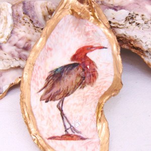 Watercolor Reddish Egret