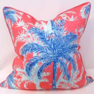 Limited Edition Palm Beach Watermelon Sugar High Pillow Cover With Welt