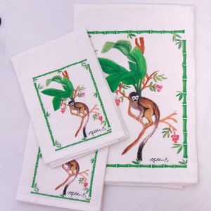 Alternative view of Limited Edition Thailand White Flour Sack Towel