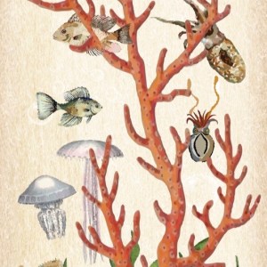 Alternative view of Coral Reef Small Panel Prints