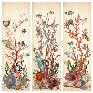 Coral Reef Small Panel Prints