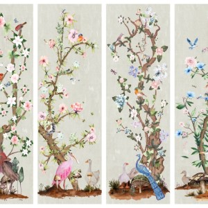 Chinoiserie Small Panel Prints