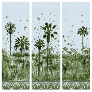 Palm Trees Small Panel Prints